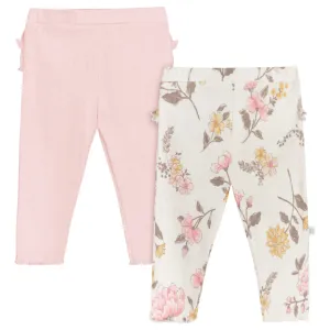 2-Pack Baby Girls Vintage Floral Pants