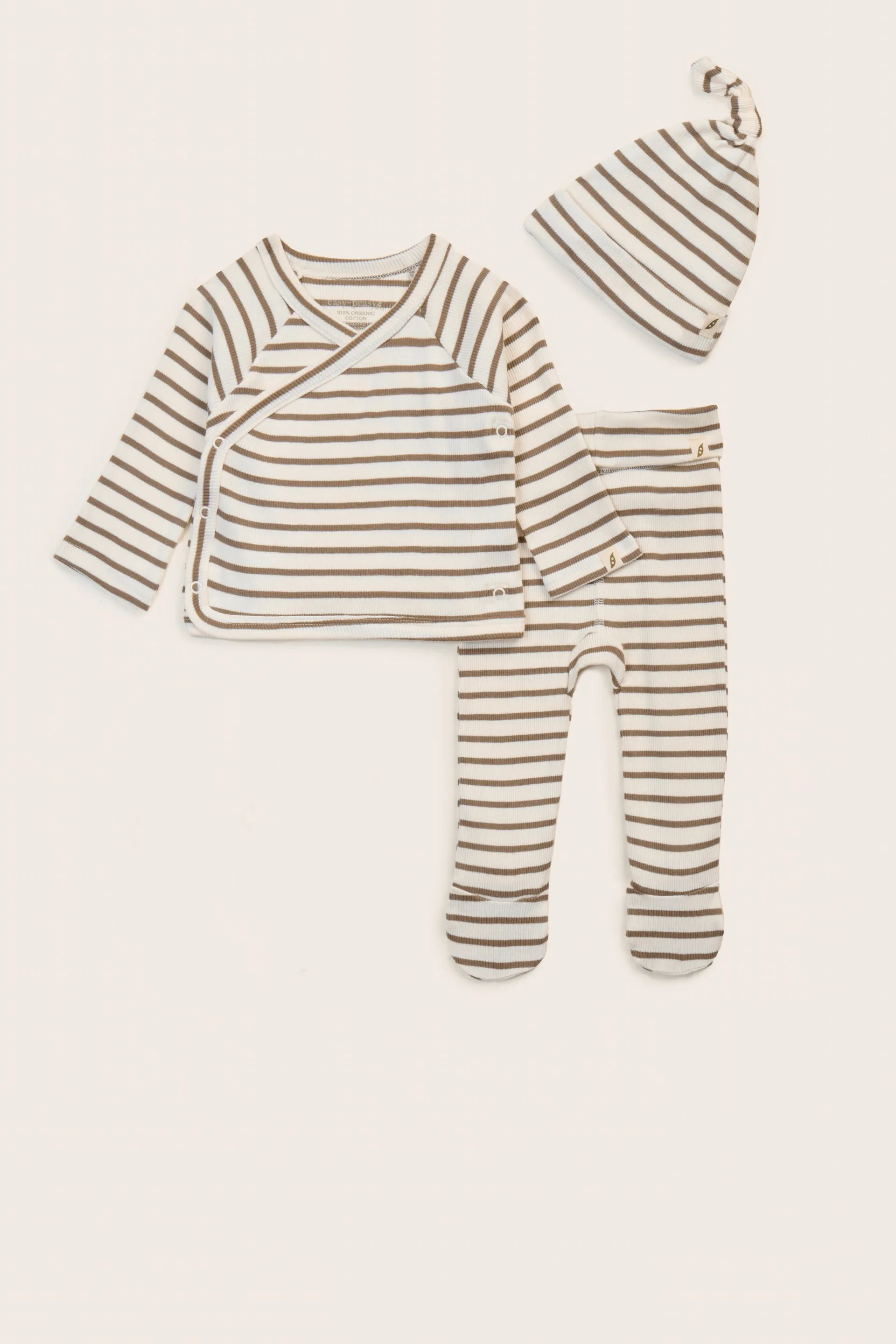 3-Piece Organic Cotton Layette Set