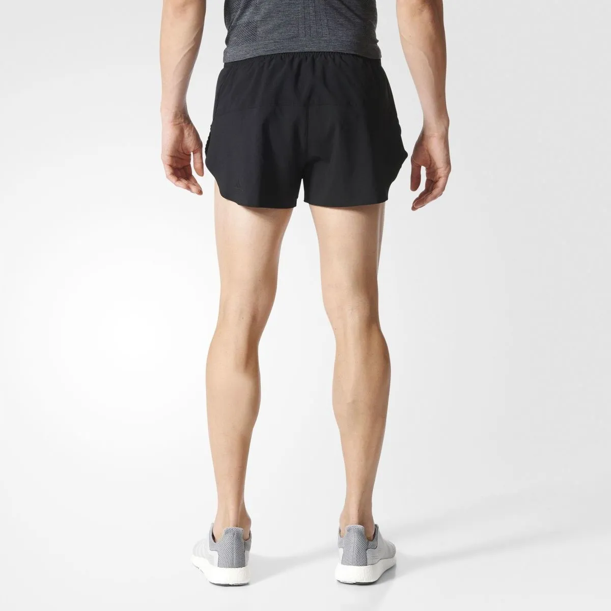 Adidas Supernova 3in Split Shorts Black S94399