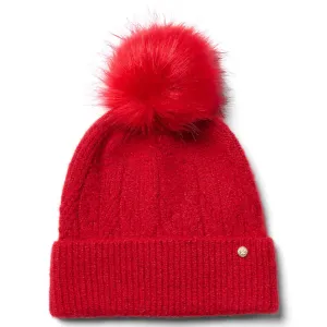 Alice Knit Beanie Hat - Red by Failsworth