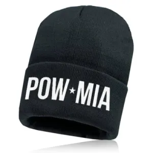 ALPHA Beanie | Black | POW MIA