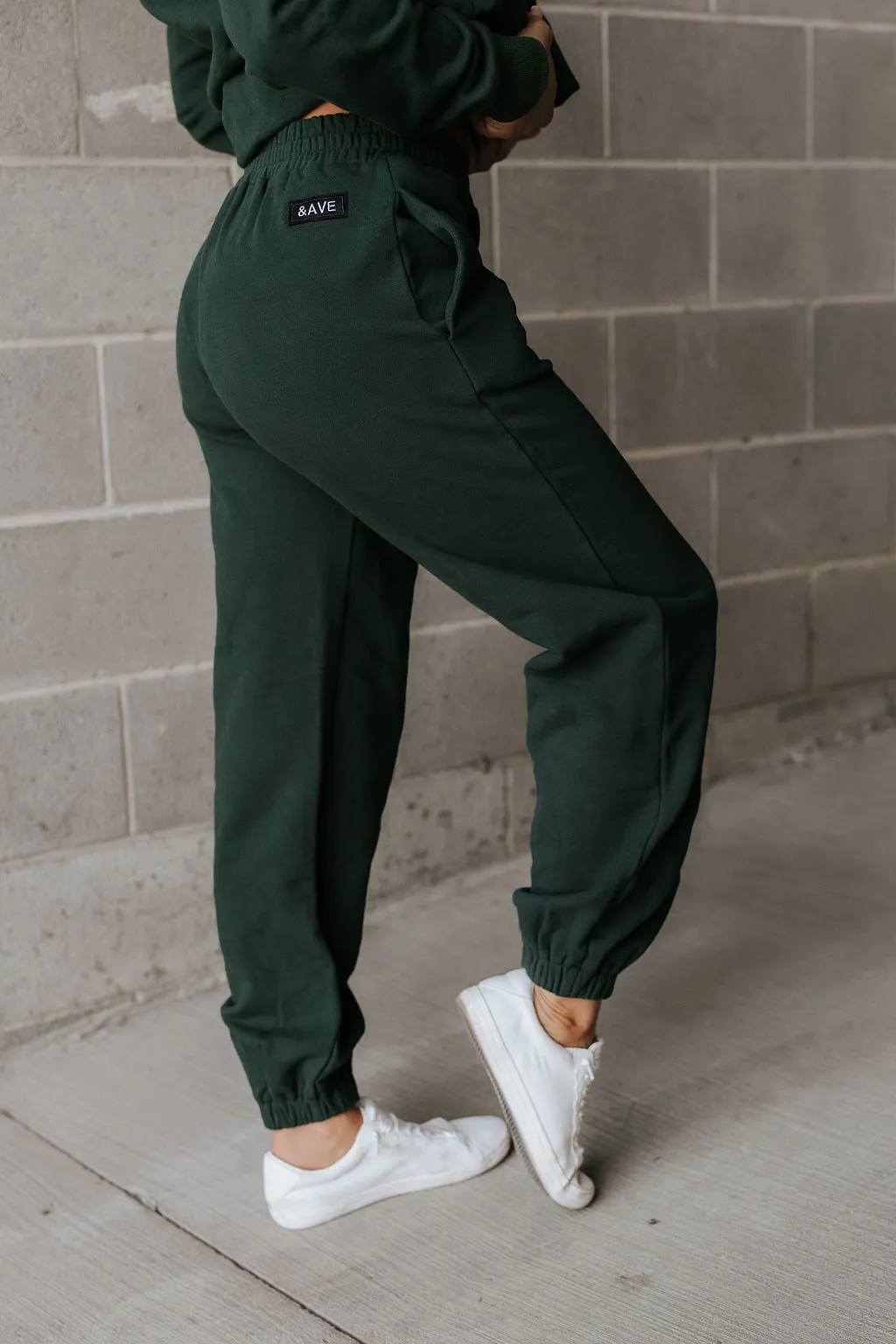 Ampersand Never Better Joggers (Forest Green)