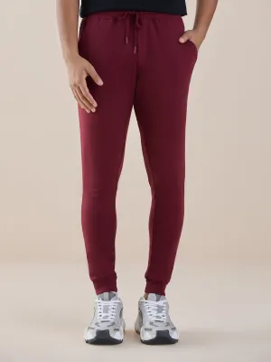 Anti Stain & Anti Odor Joggers with SAC Tech & Smart Pocket - Burgundy