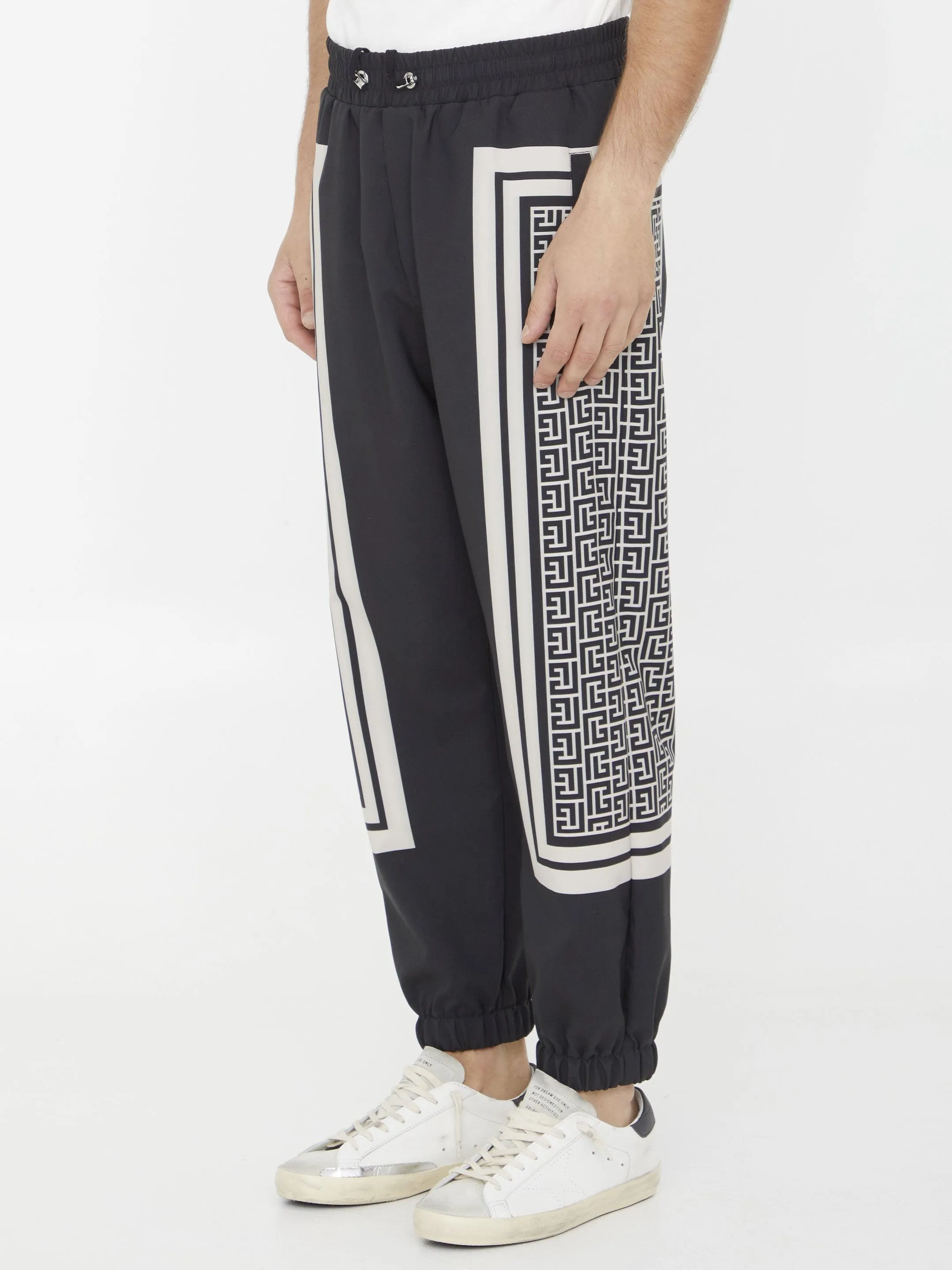 Balmain Monogram Joggers