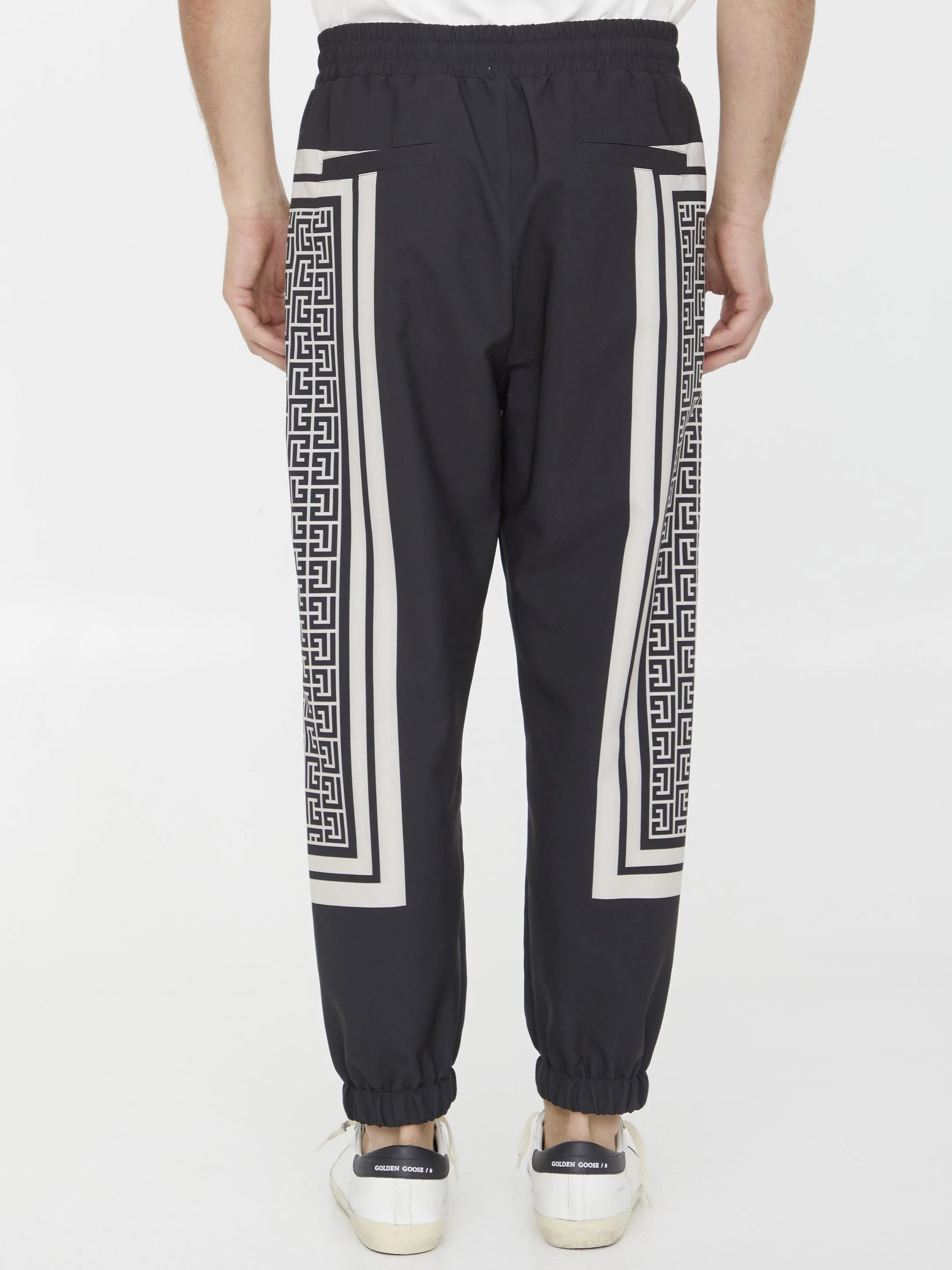 Balmain Monogram Joggers