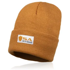 Classic Beanie | Brown SA Shield