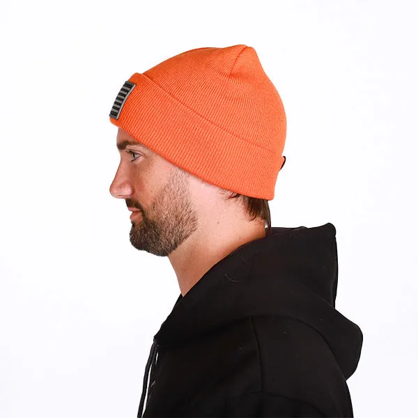 Classic Beanie | Orange Blackout American Flag