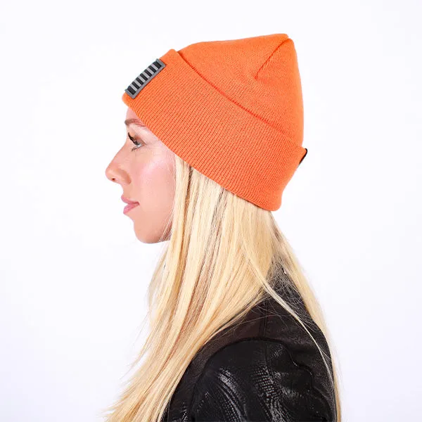 Classic Beanie | Orange Blackout American Flag