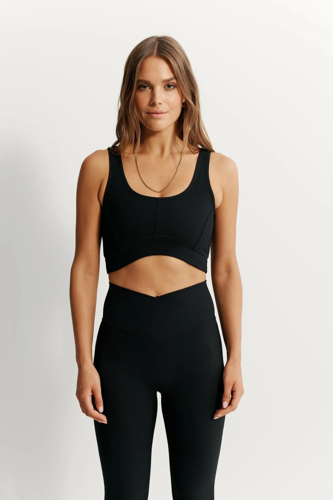 EcoRib Contour Sports Bra