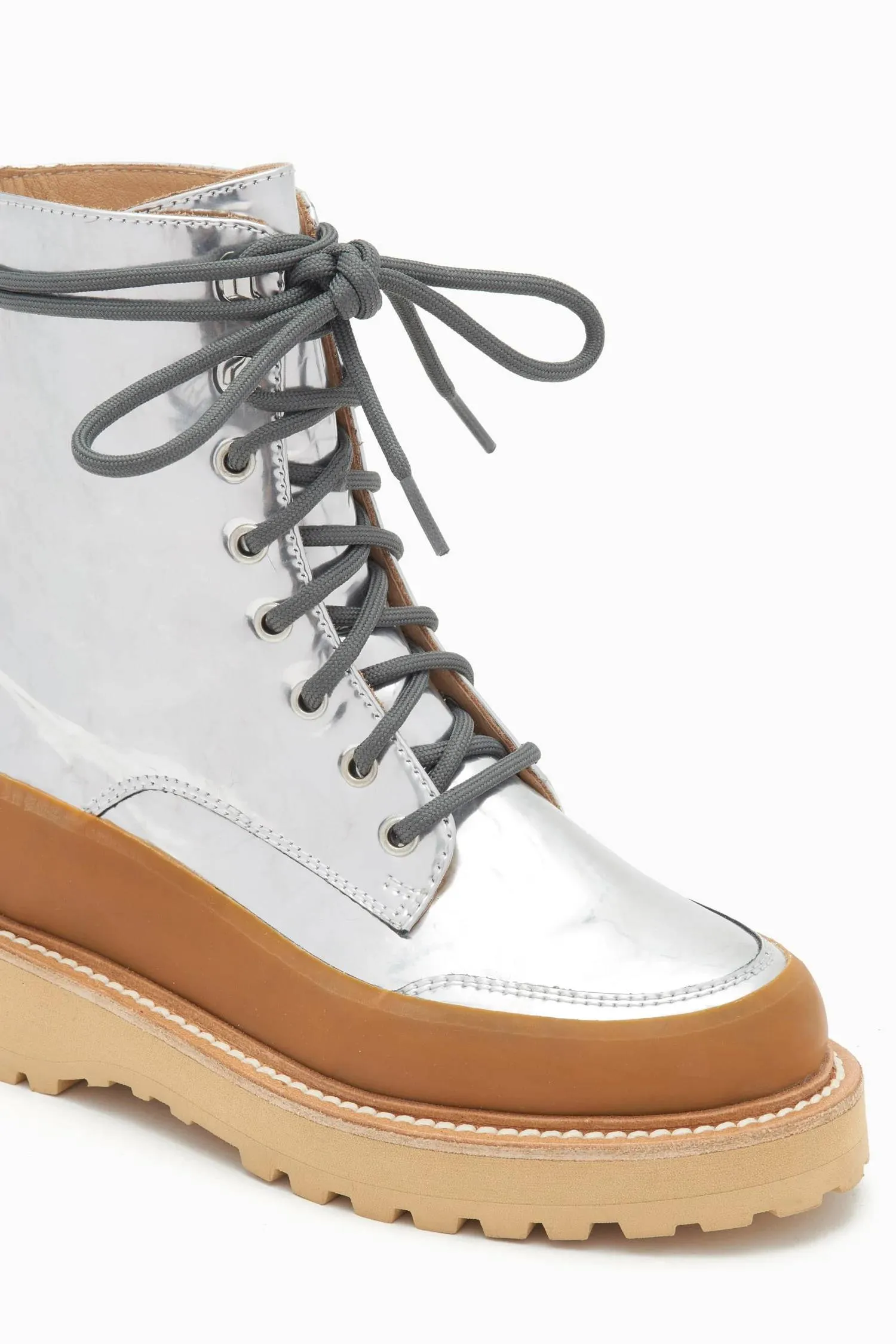 Etna Boot in Platinum