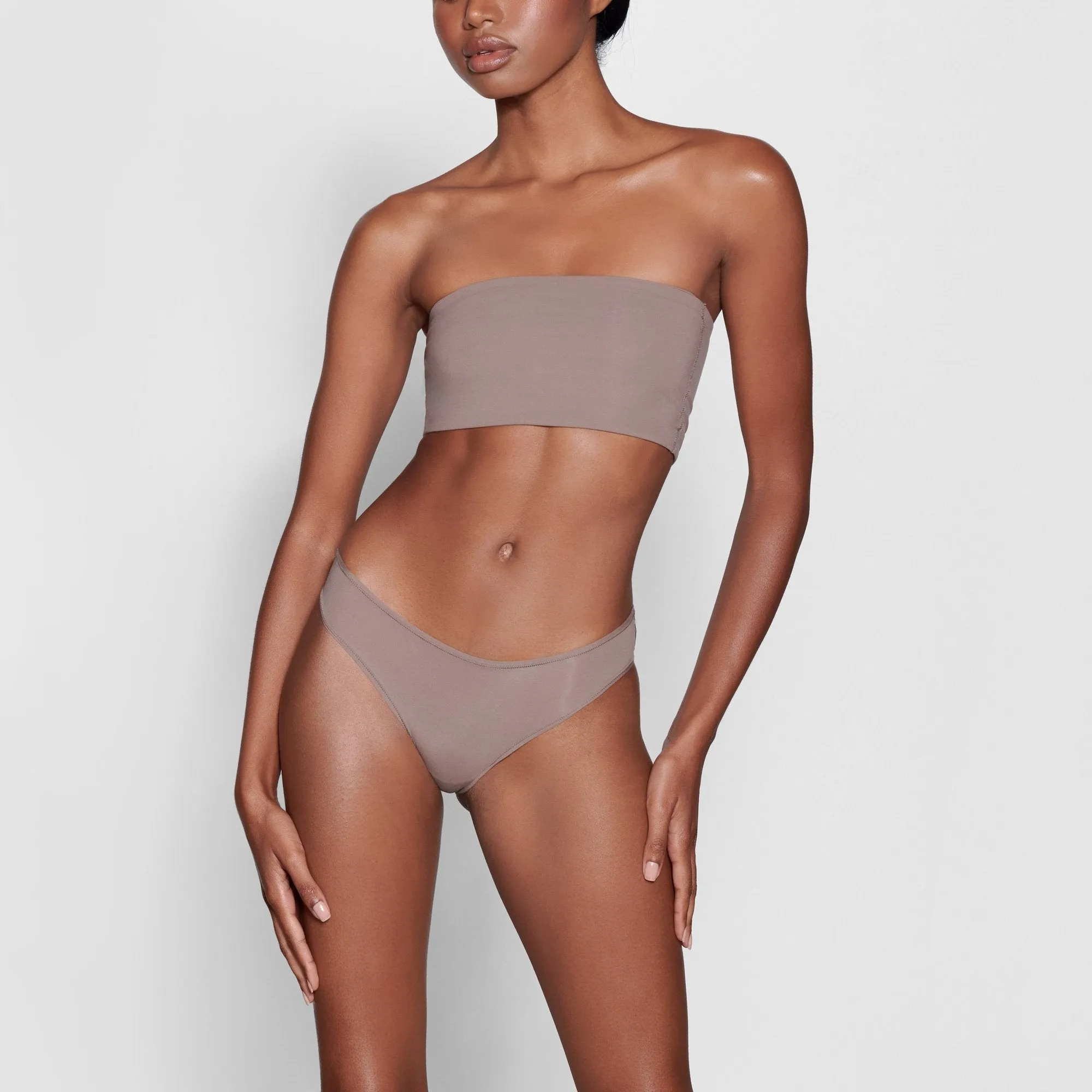 FITS EVERYBODY BANDEAU BRA | UMBER