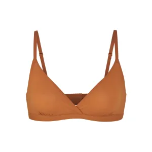 FITS EVERYBODY CROSSOVER BRALETTE | COPPER