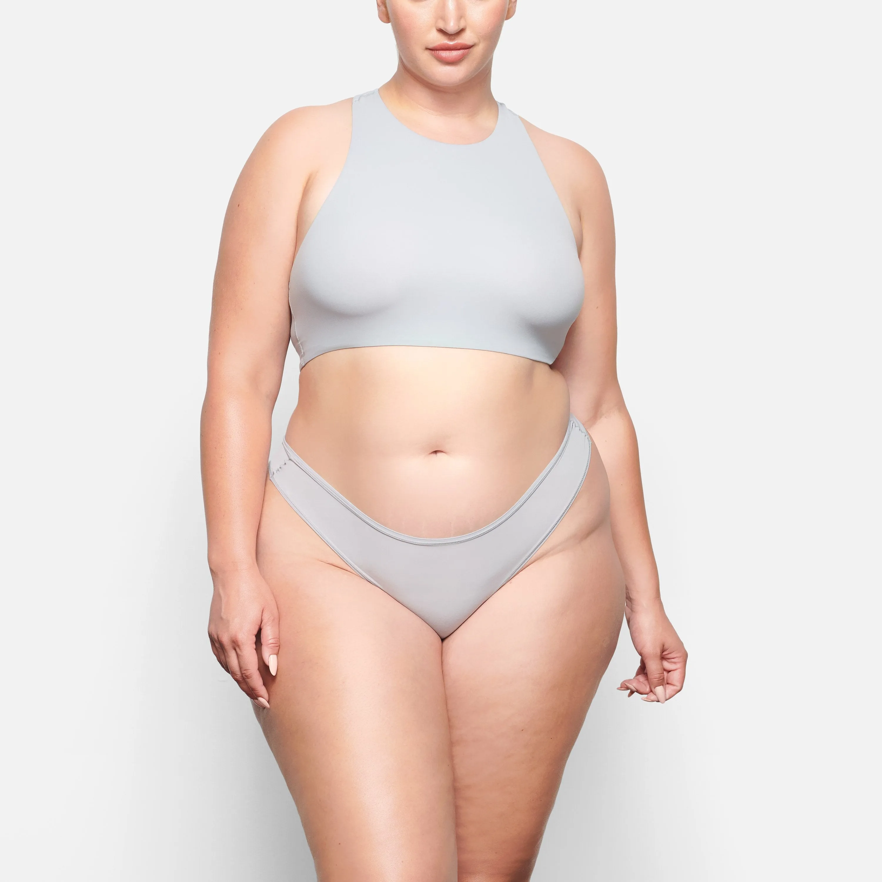 FITS EVERYBODY HIGH NECK BRA | MOONSTONE