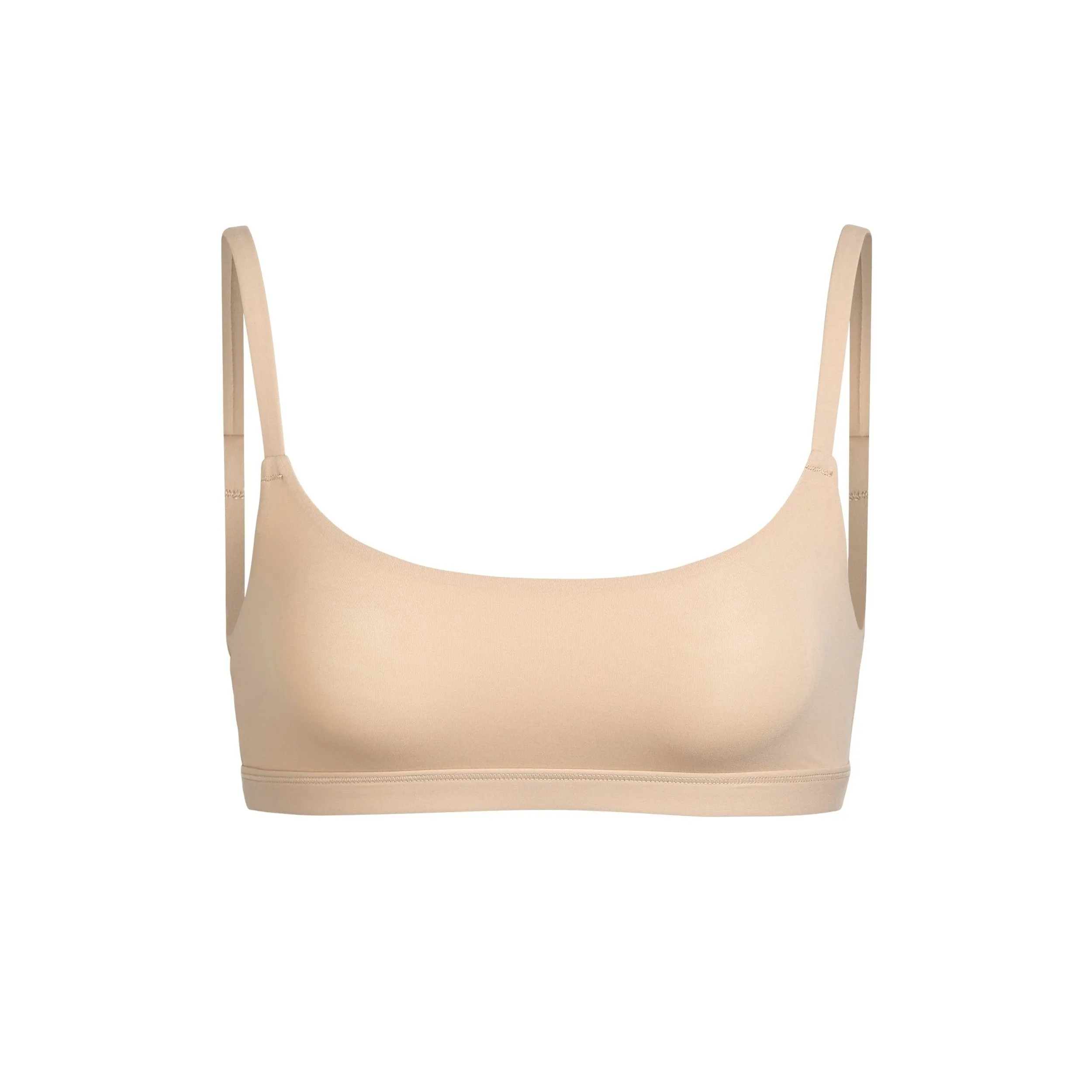 FITS EVERYBODY SCOOP NECK BRA | CLAY