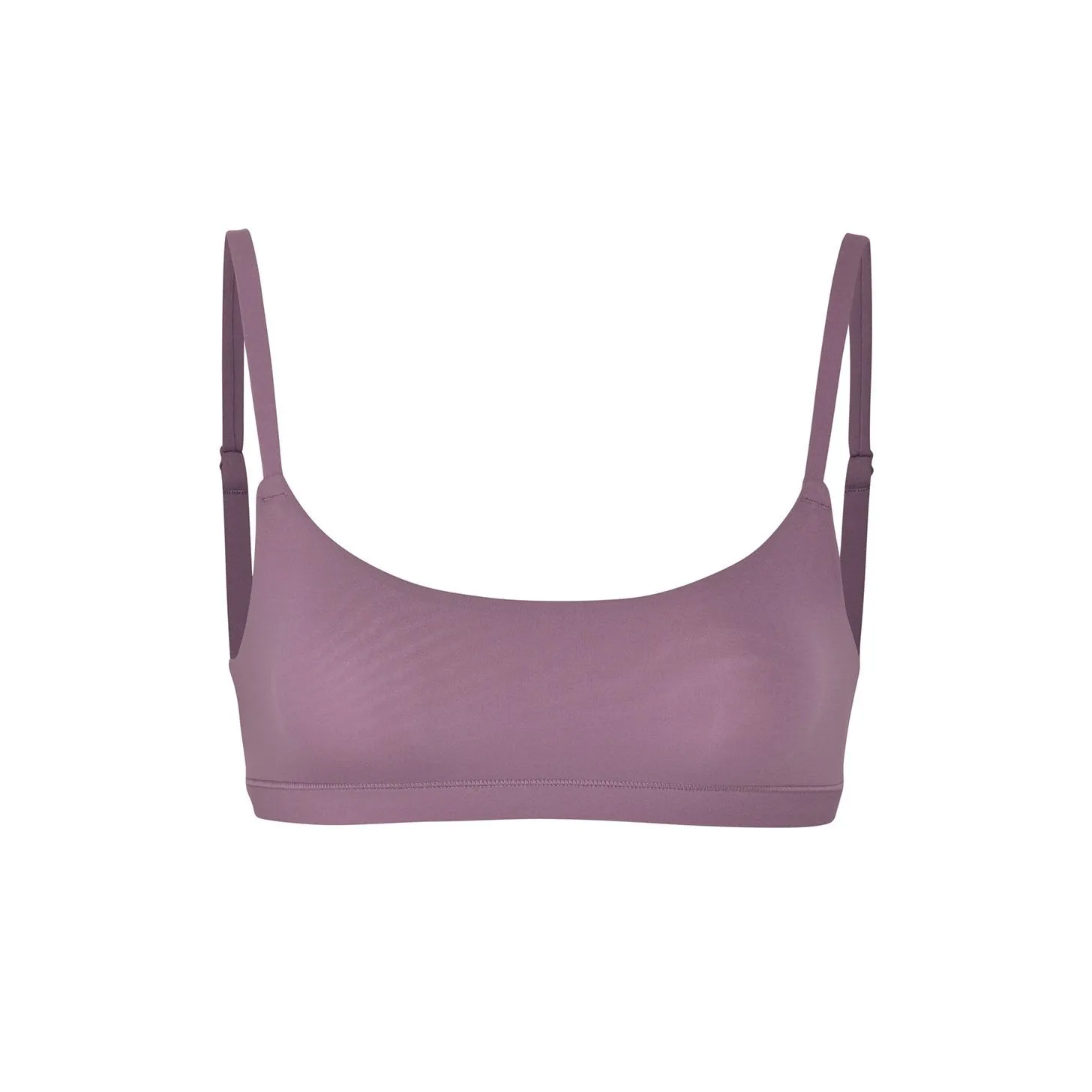 FITS EVERYBODY SCOOP NECK BRA | PLUM