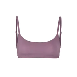 FITS EVERYBODY SCOOP NECK BRA | PLUM