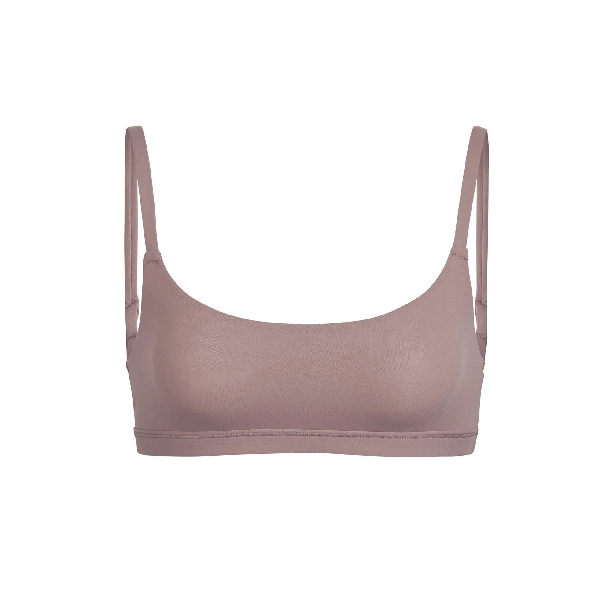 FITS EVERYBODY SCOOP NECK BRA | UMBER