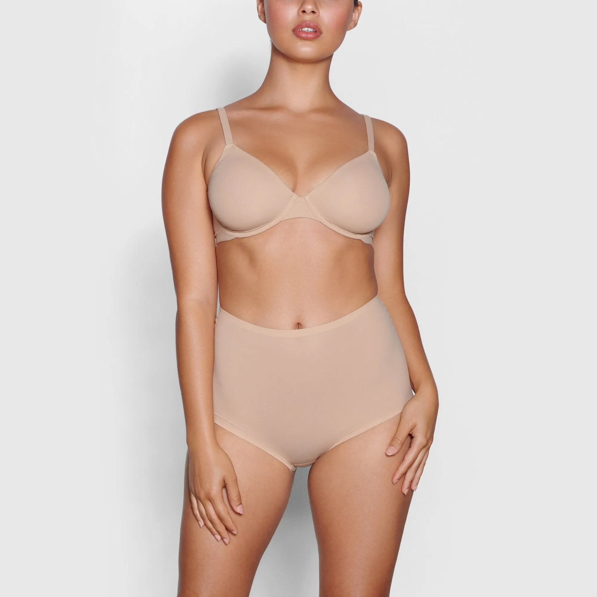 FITS EVERYBODY UNLINED UNDERWIRE BRA | CLAY