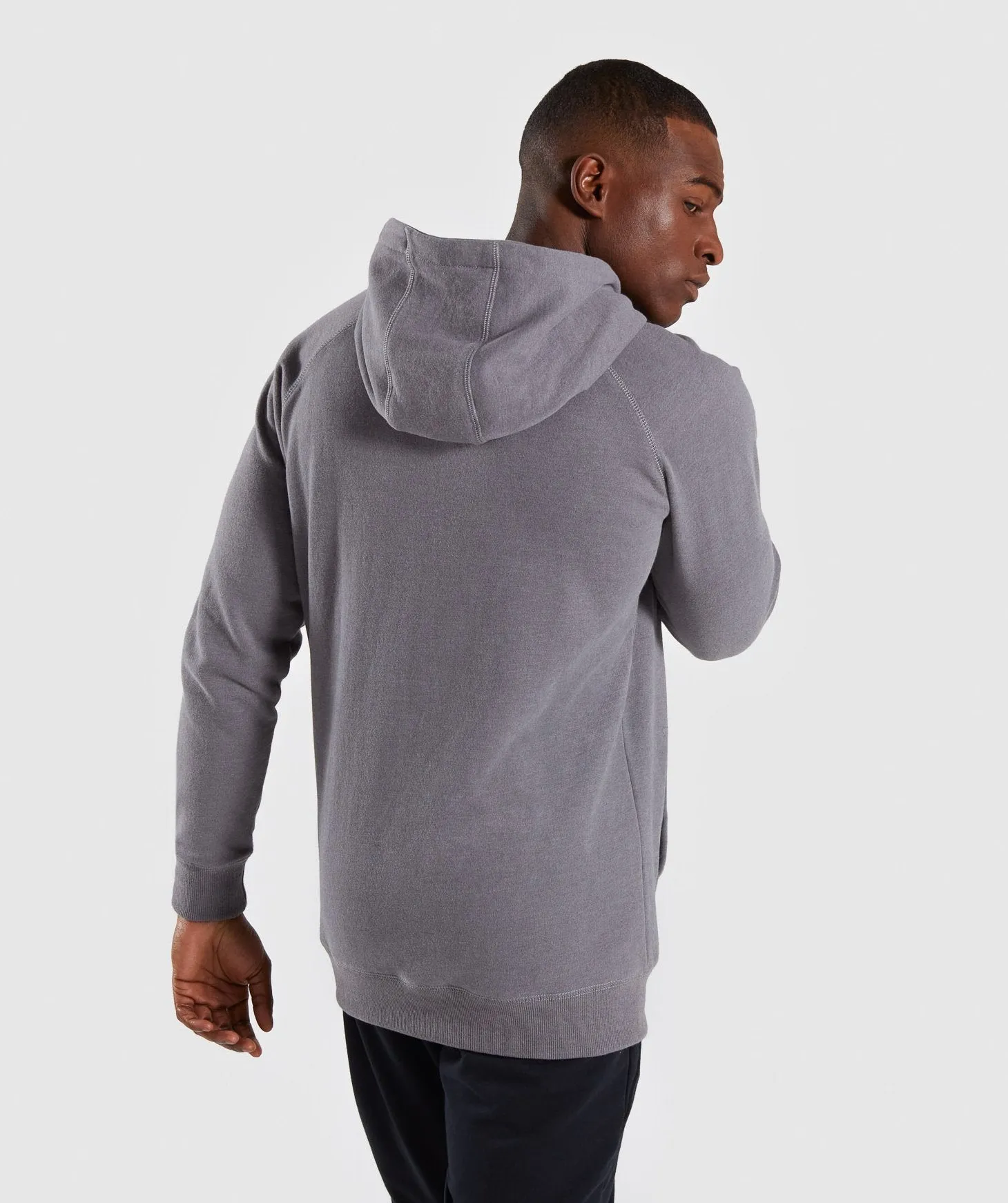 Gymshark Legacy Hoodie - Grey/Blue