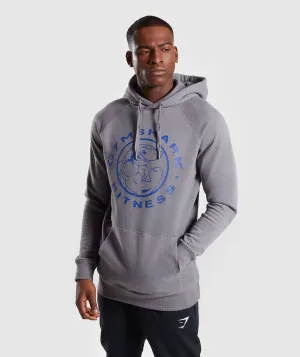 Gymshark Legacy Hoodie - Grey/Blue