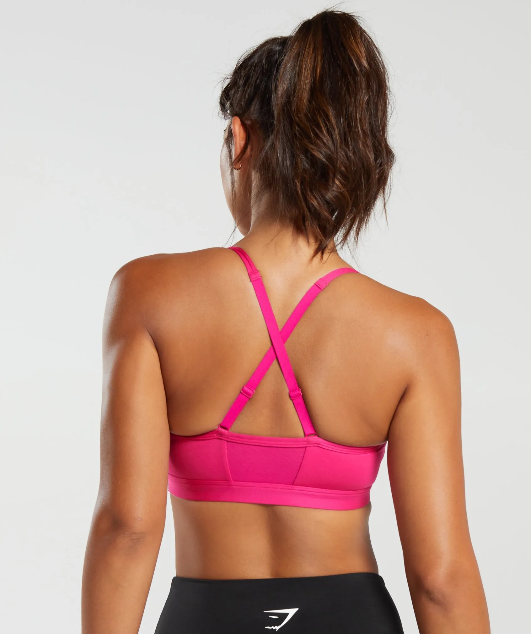 Gymshark Ruched Sports Bra - Bold Magenta