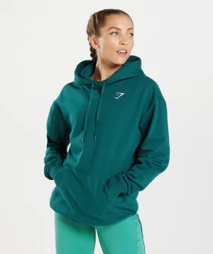 Gymshark Training Oversized Hoodie - Winter Teal