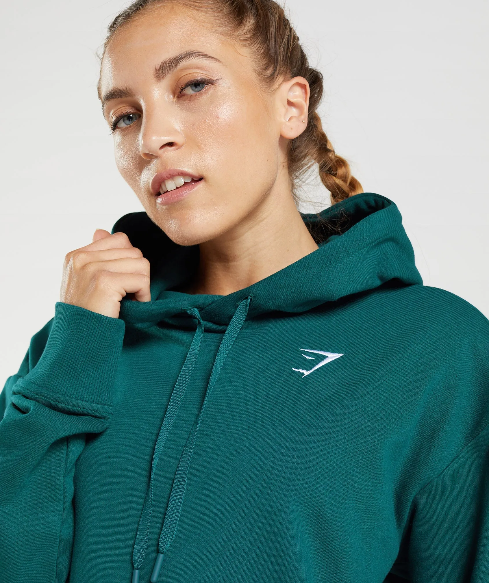 Gymshark Training Oversized Hoodie - Winter Teal