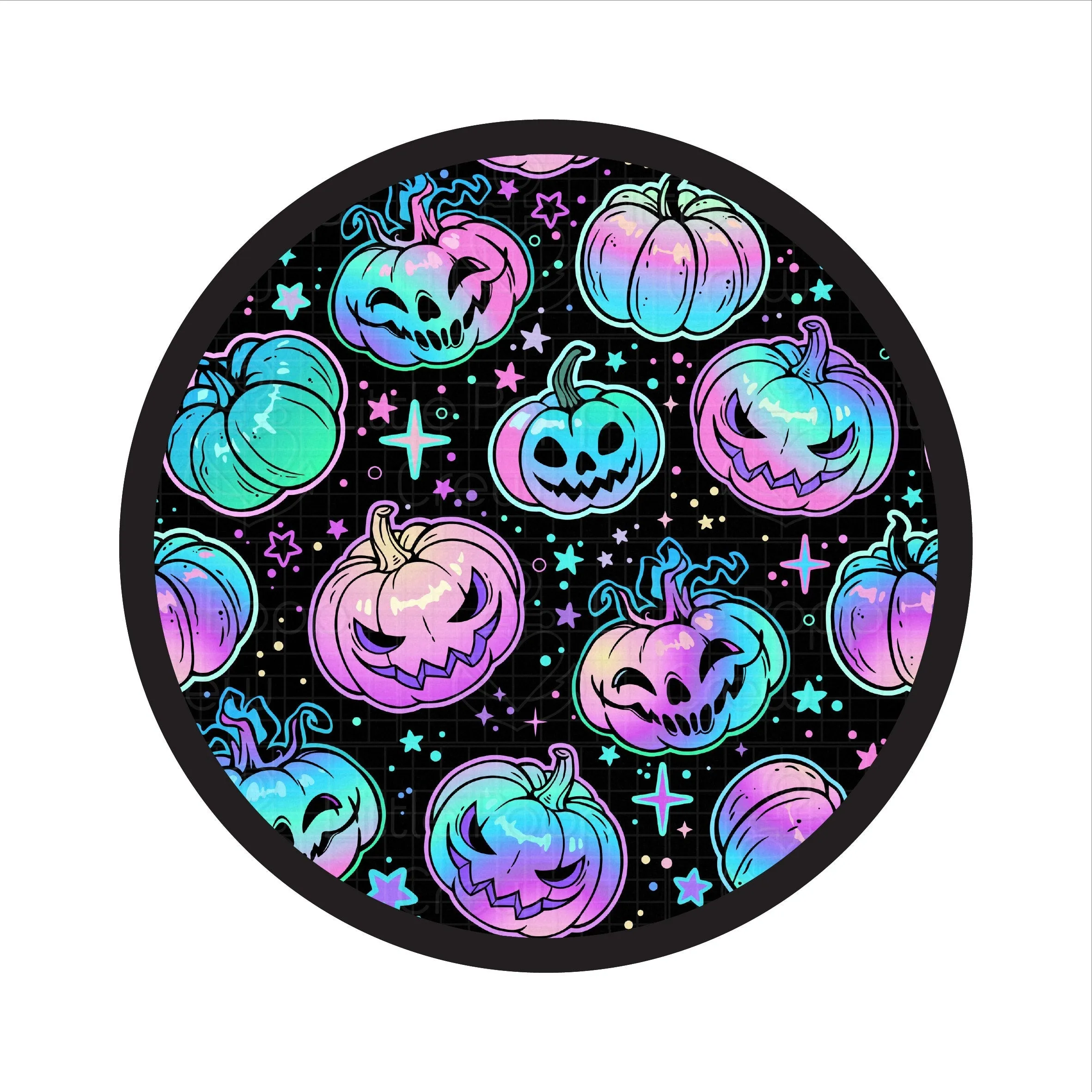 Halloween | Starlight Pumpkins | Double Layer Bamboo Adult Blanket