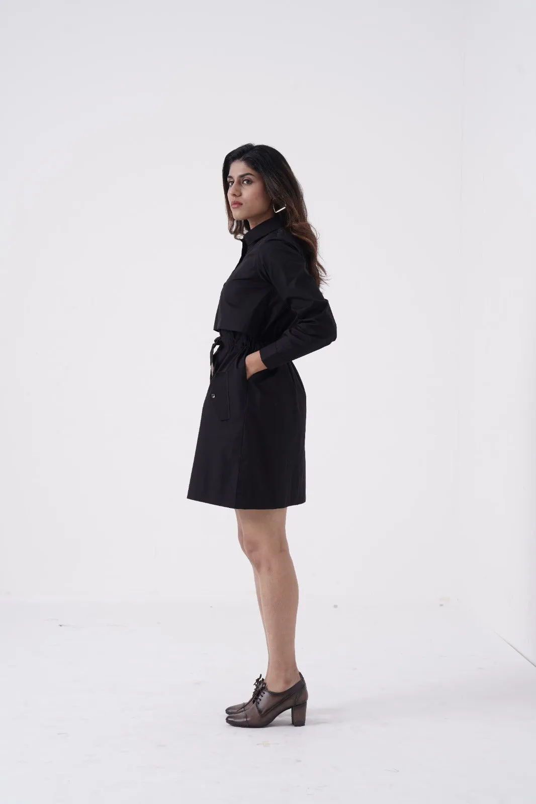 Hotshot - Jacket Dress - Black