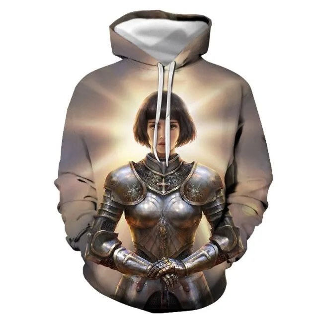 Knights Templar Commandery Hoodie - Female Figure