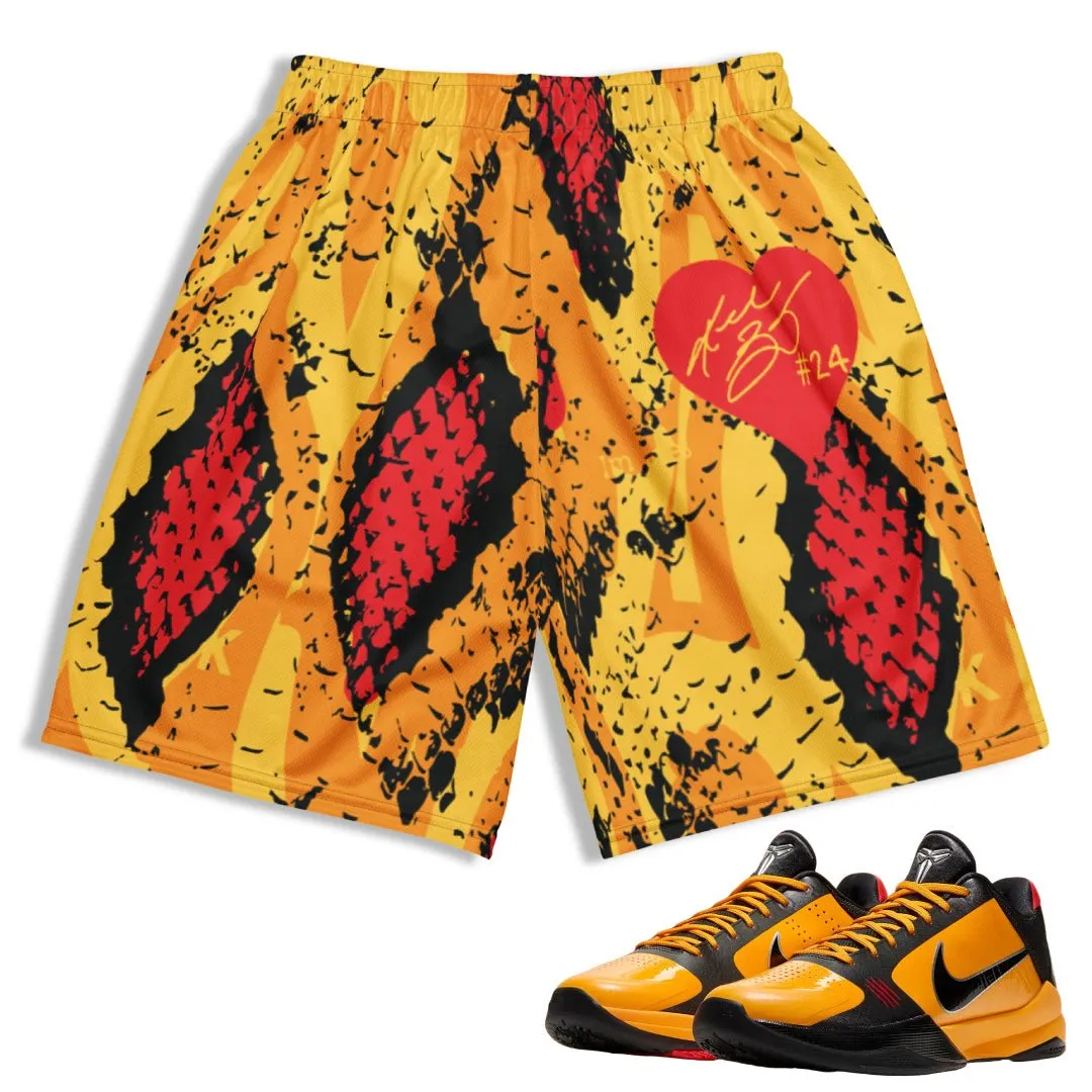 Kobe 5 Protro 'Bruce Lee' Mamba Shorts