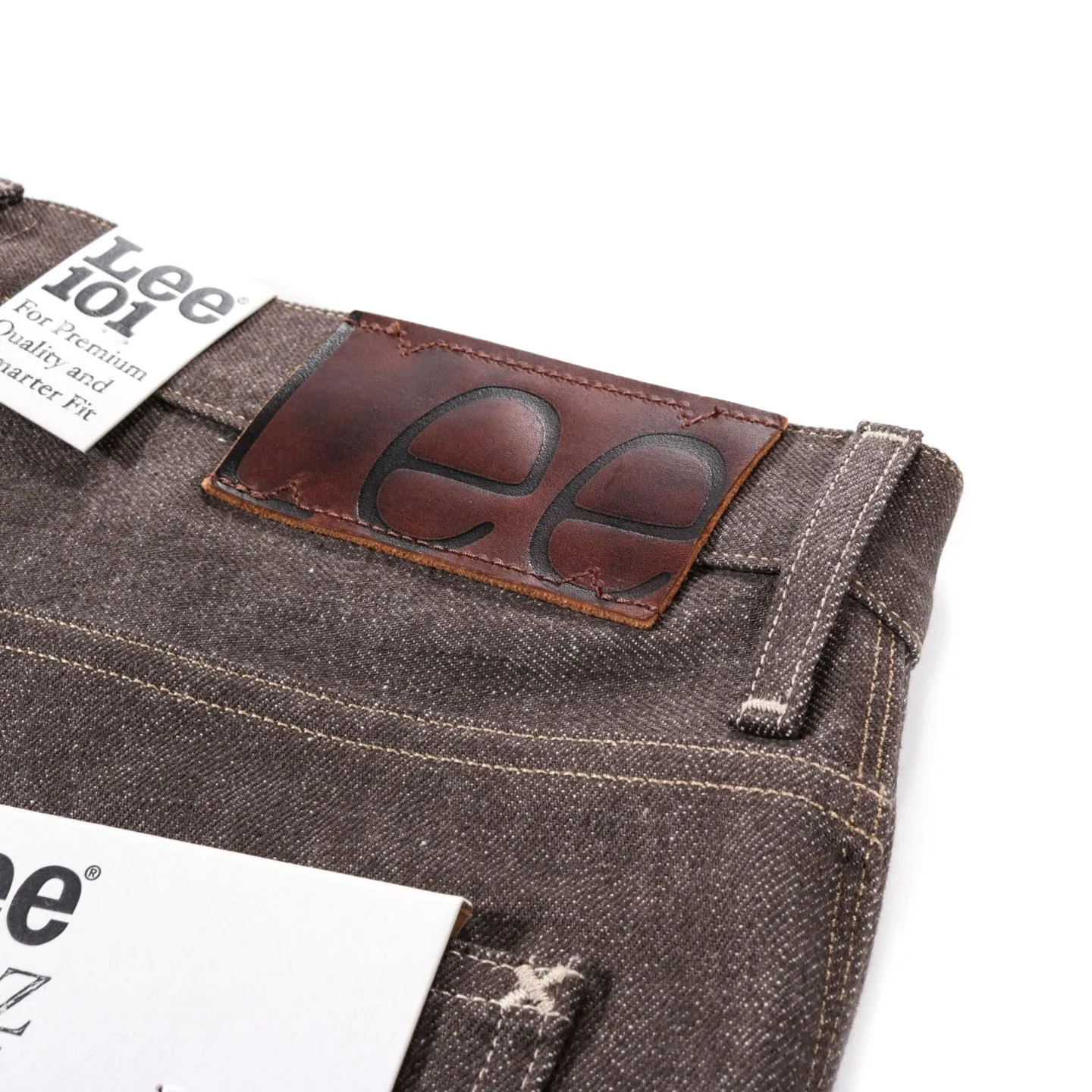 LEE 101Z BROWN SELVAGE DRY