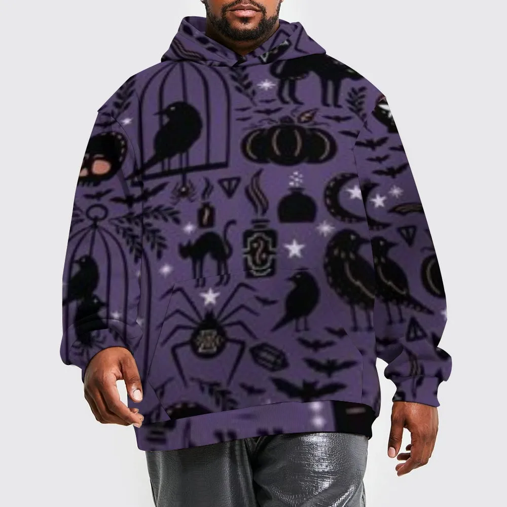 Mens Halloween Night 3D Print Hoodies