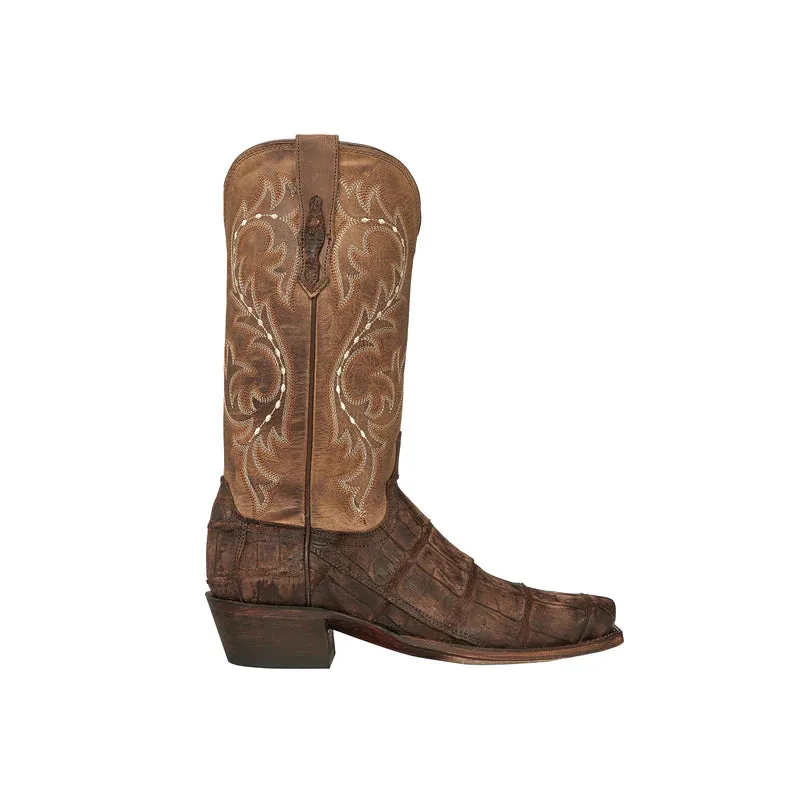 Men's Lucchese Burke Giant American Alligator Boot