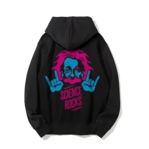 Mens Science Rock Graphic Hoodies