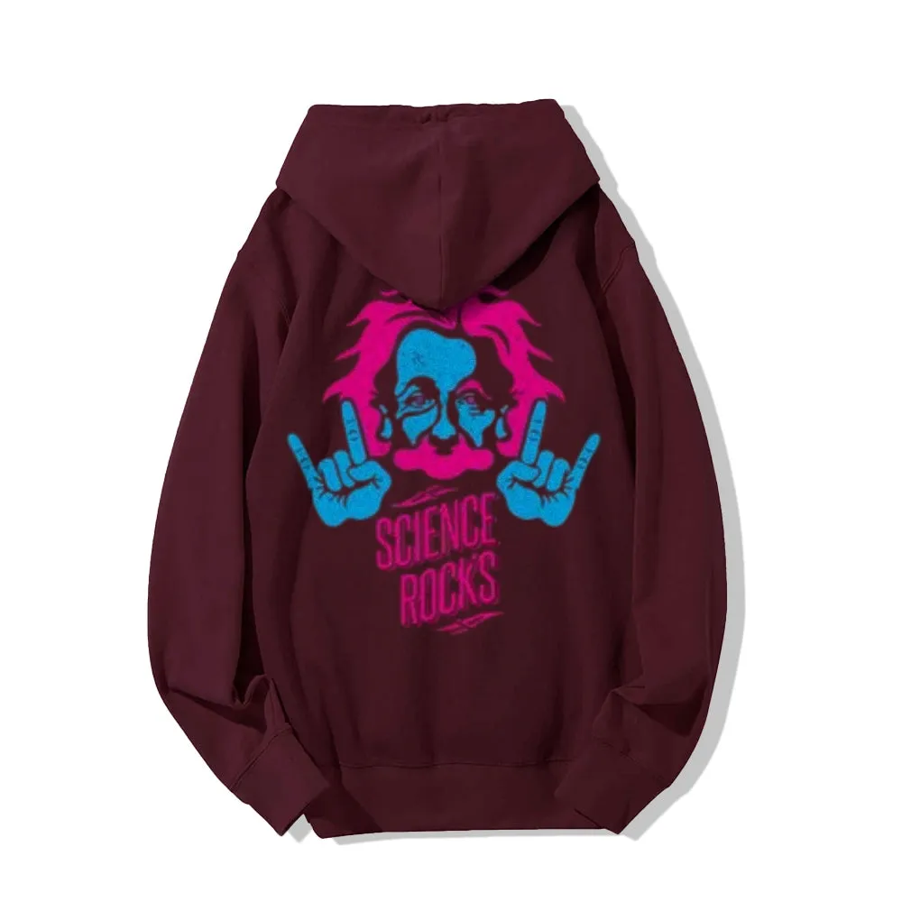 Mens Science Rock Graphic Hoodies