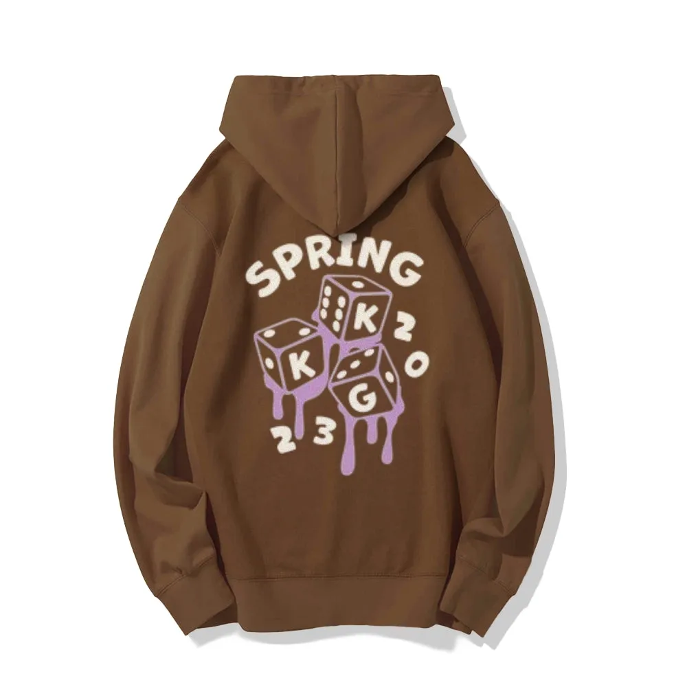 Mens Spring Game Graphic Hoodies