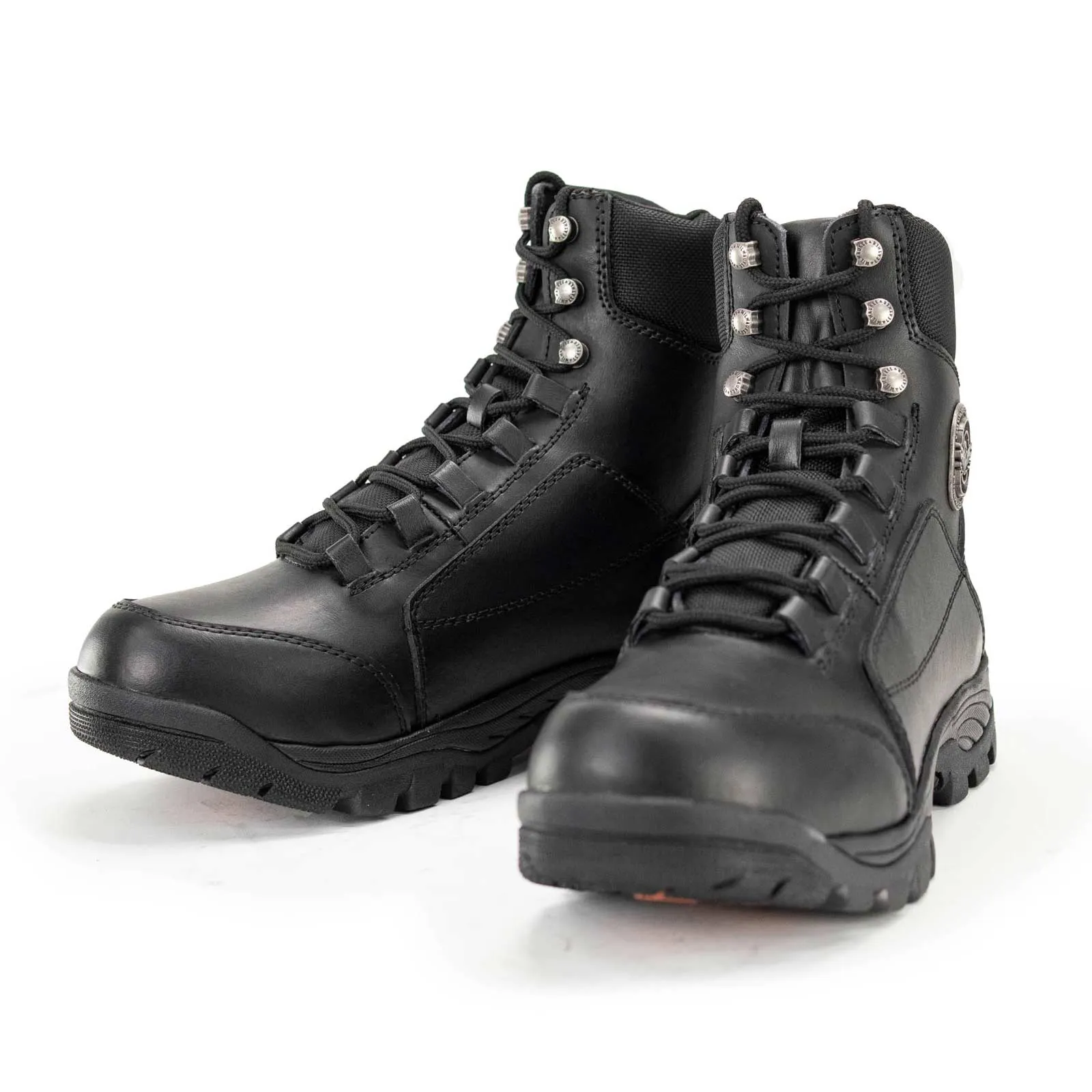 Milwaukee Leather MBM9081 Men’s Black Leather Swat Style-Tactical