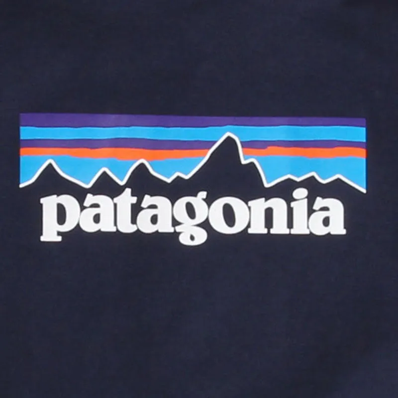 Patagonia P-6 Logo Uprisal Hoodie I Navy