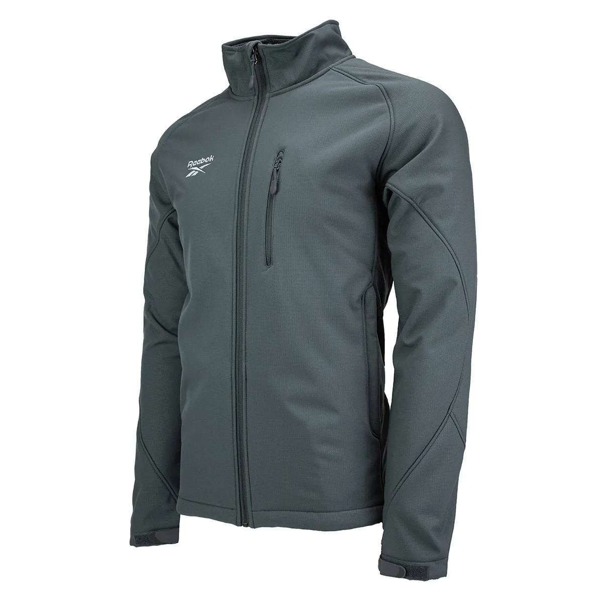 Reebok Men's Softshell Fur Lined Full Zip Jacket