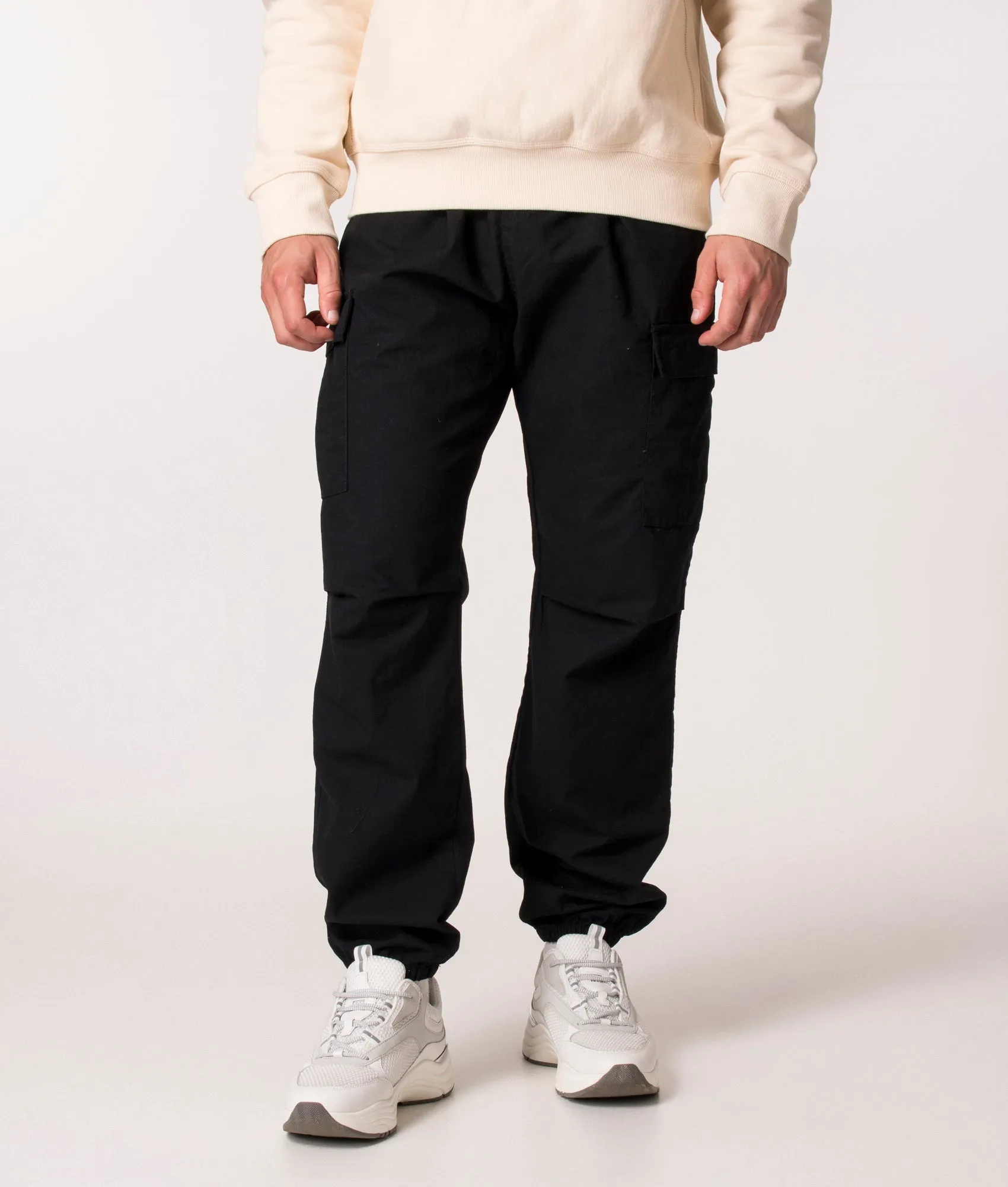 Relaxed Fit Cargo Joggers