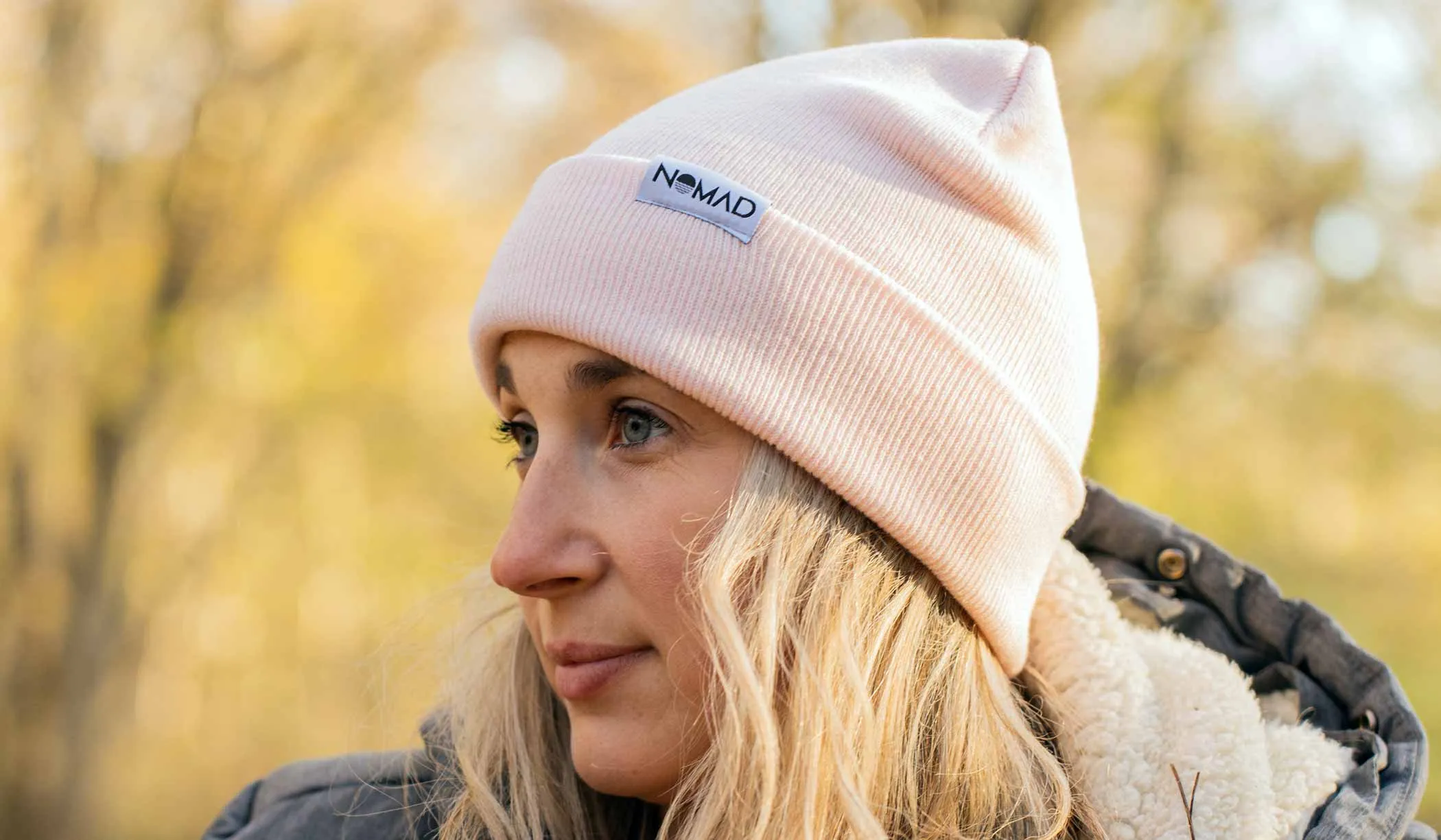 Rose Pink Unisex Recycled Beanie