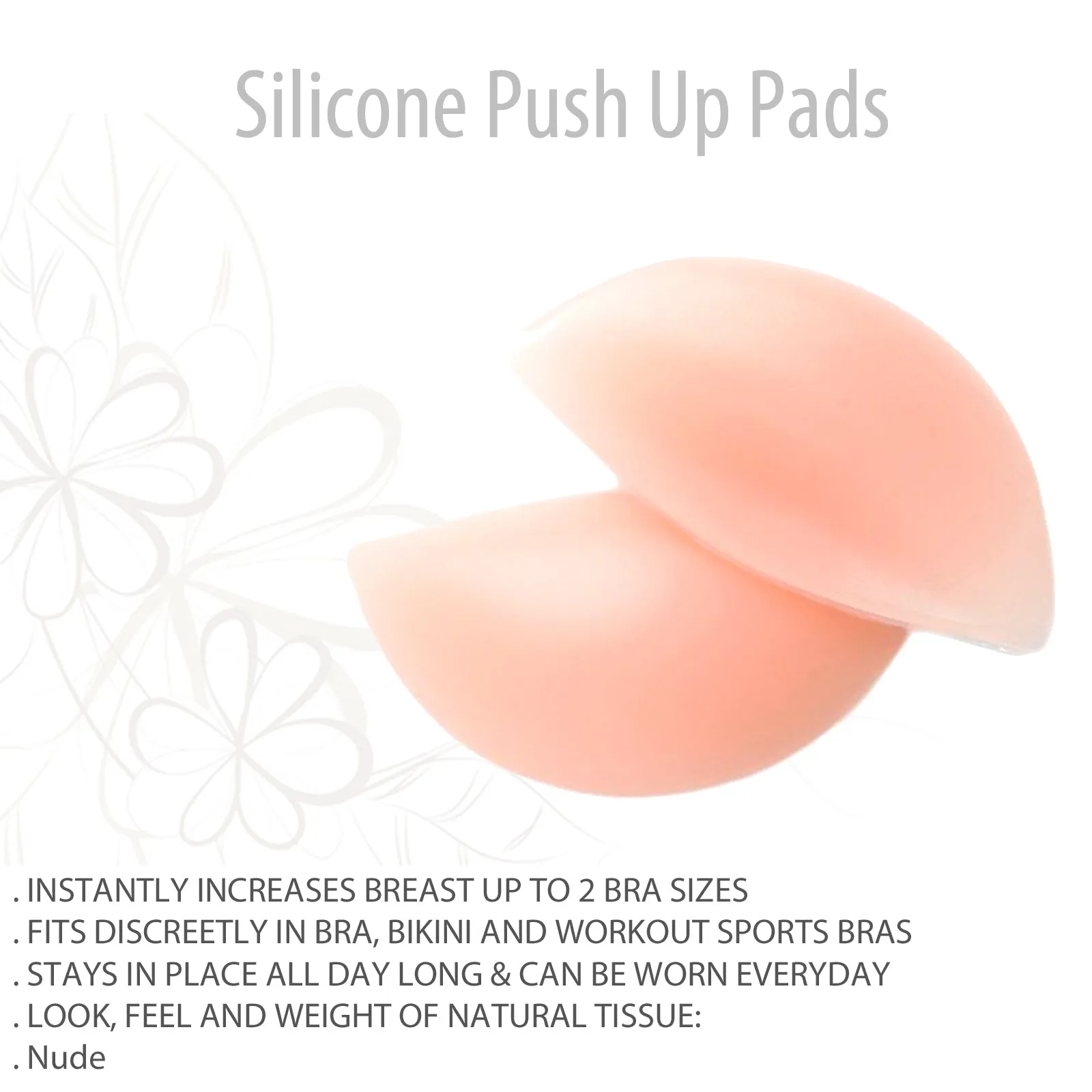 Silicone Push up Pads (1006A) AB