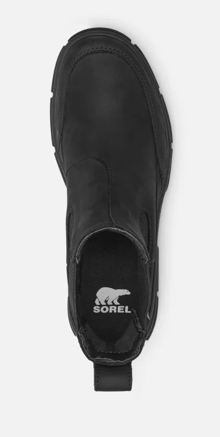 Sorel Explorer Black Chelsea Boot