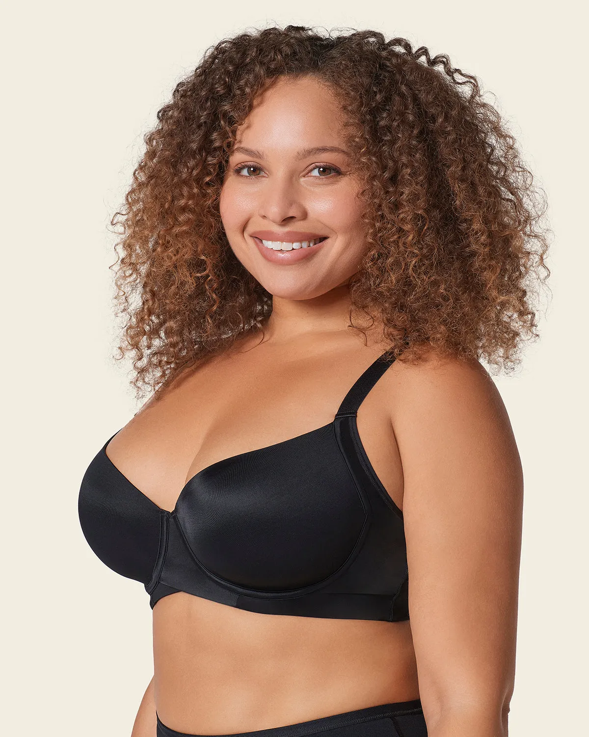 Supportive Contouring Bra with Underwire