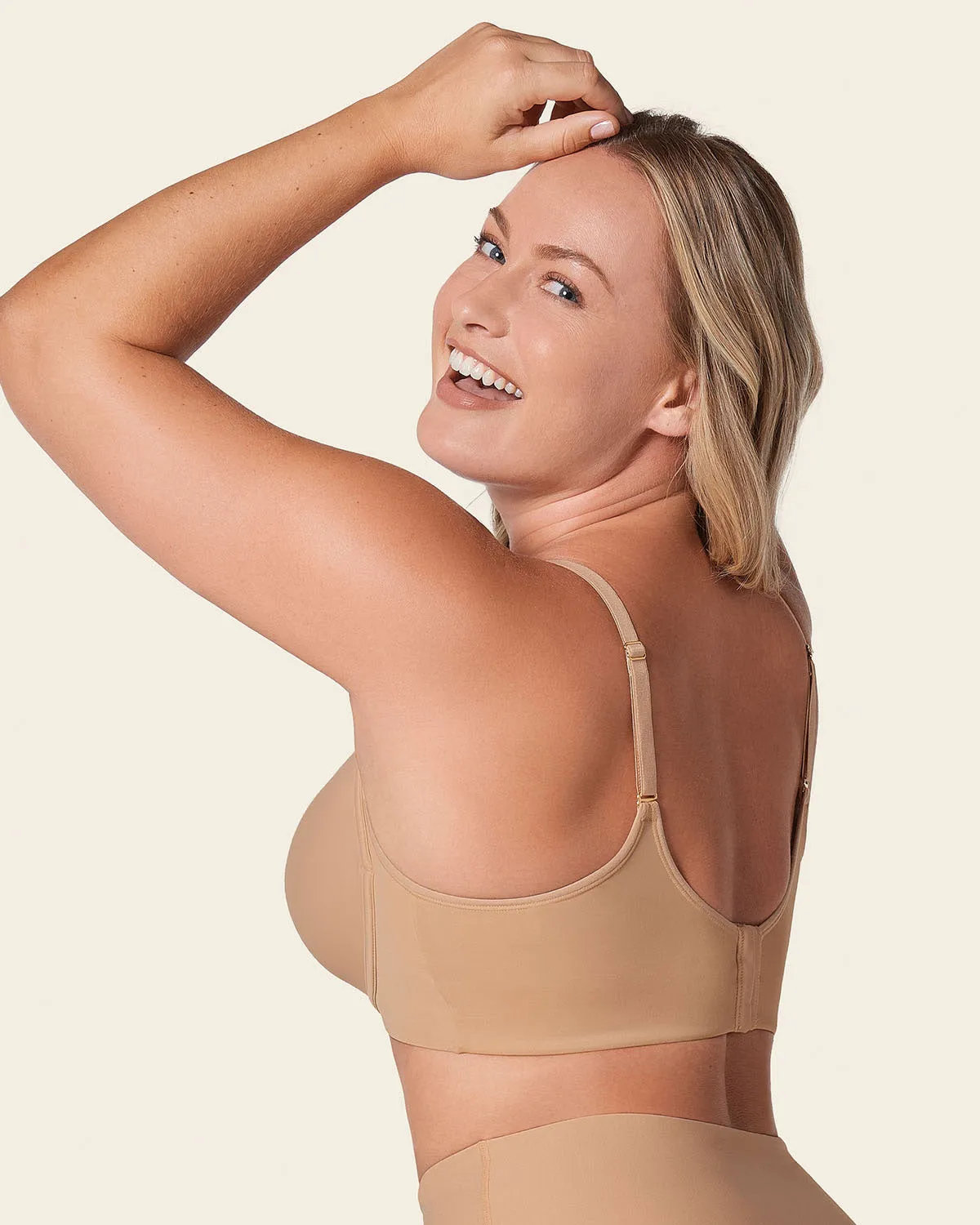 Supportive Contouring Bra with Underwire