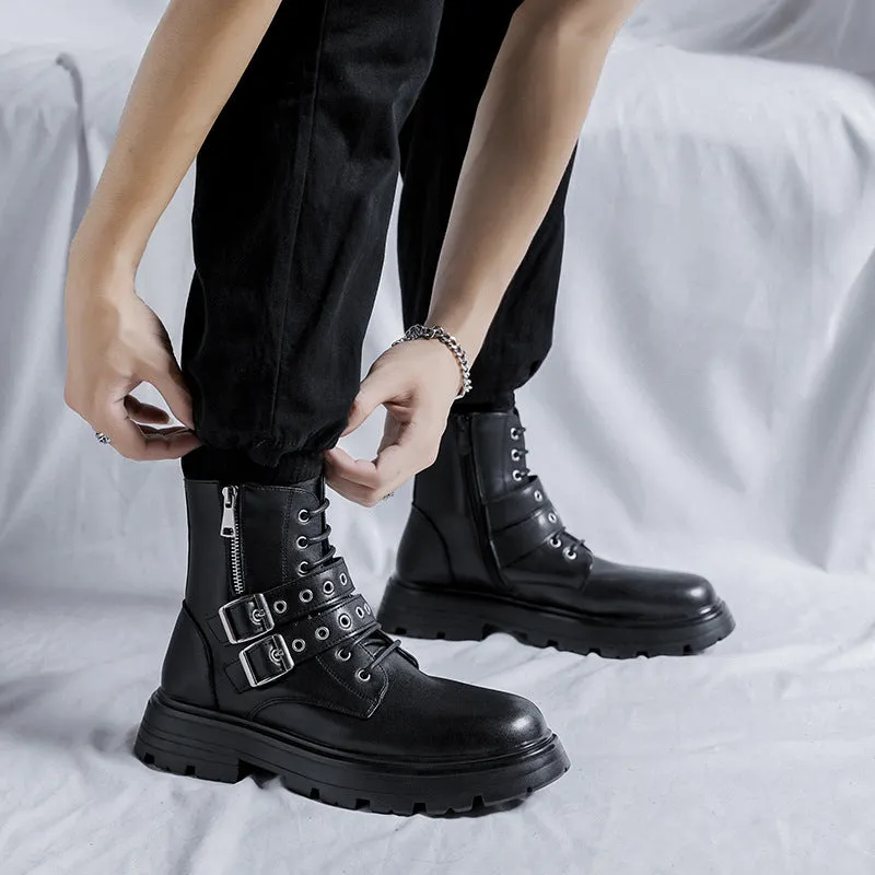 The Ghost Strapped Boots