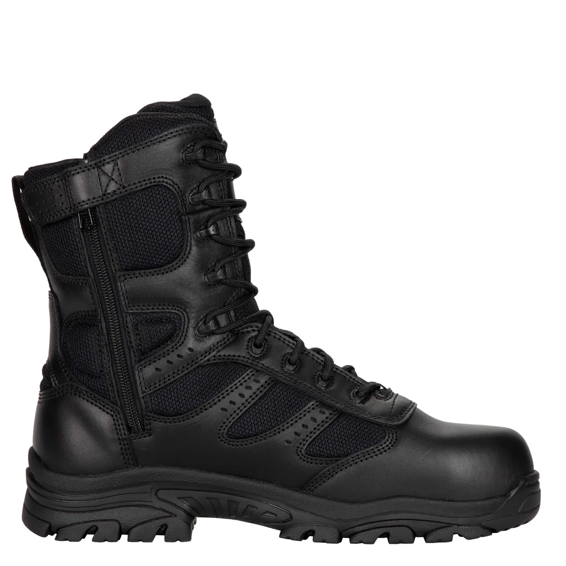 Thorogood Boots 804-6191 Deuce Series Waterproof 8" Composite Safety Toe Tactical Side-Zip