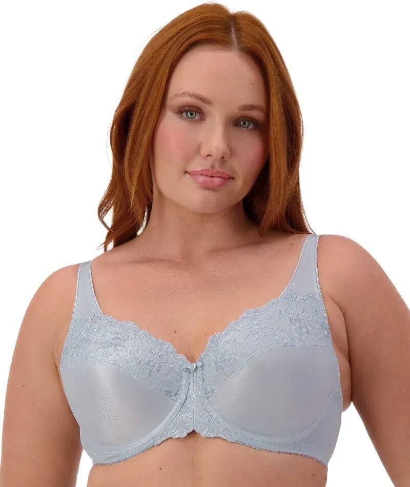 Triumph Embroidered Minimiser Bra 2 Pack - Indigo/Pearl