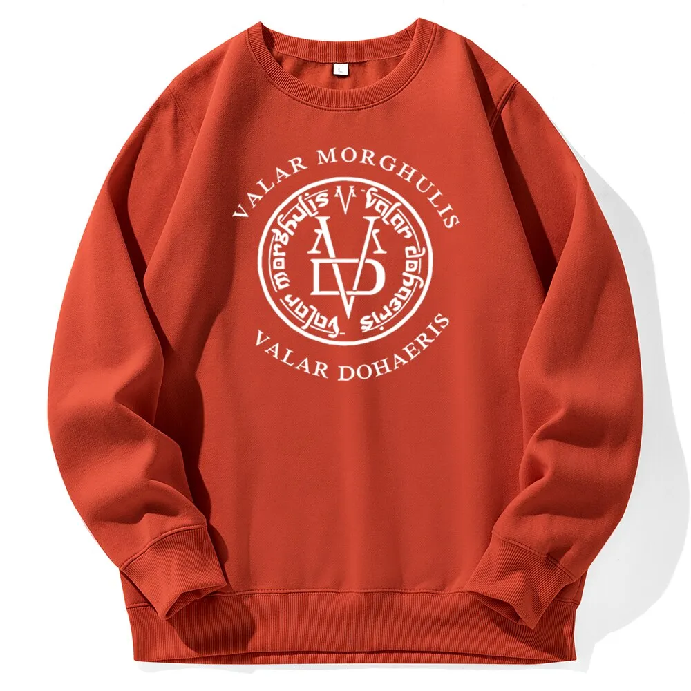 Valar Morghulis/Dohaeris Hoodie Game Of Thrones (Colors Available)